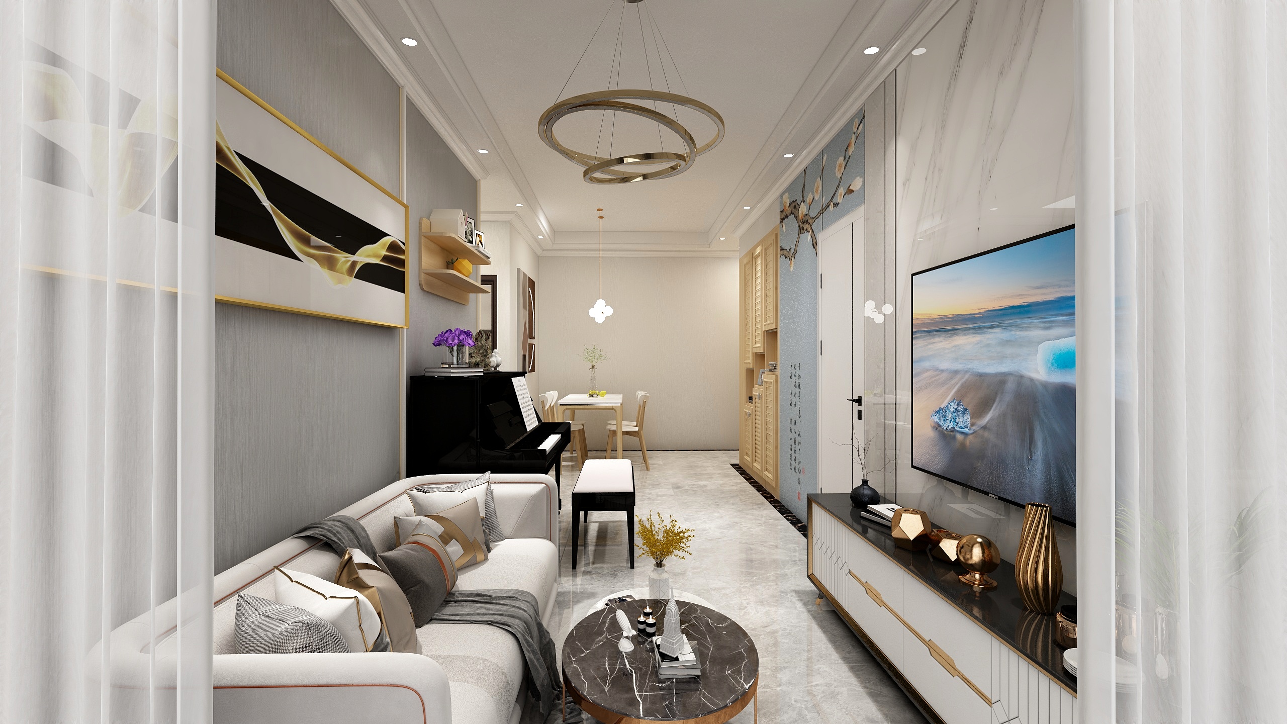 淡然阿胜-海景明珠-装修设计方案