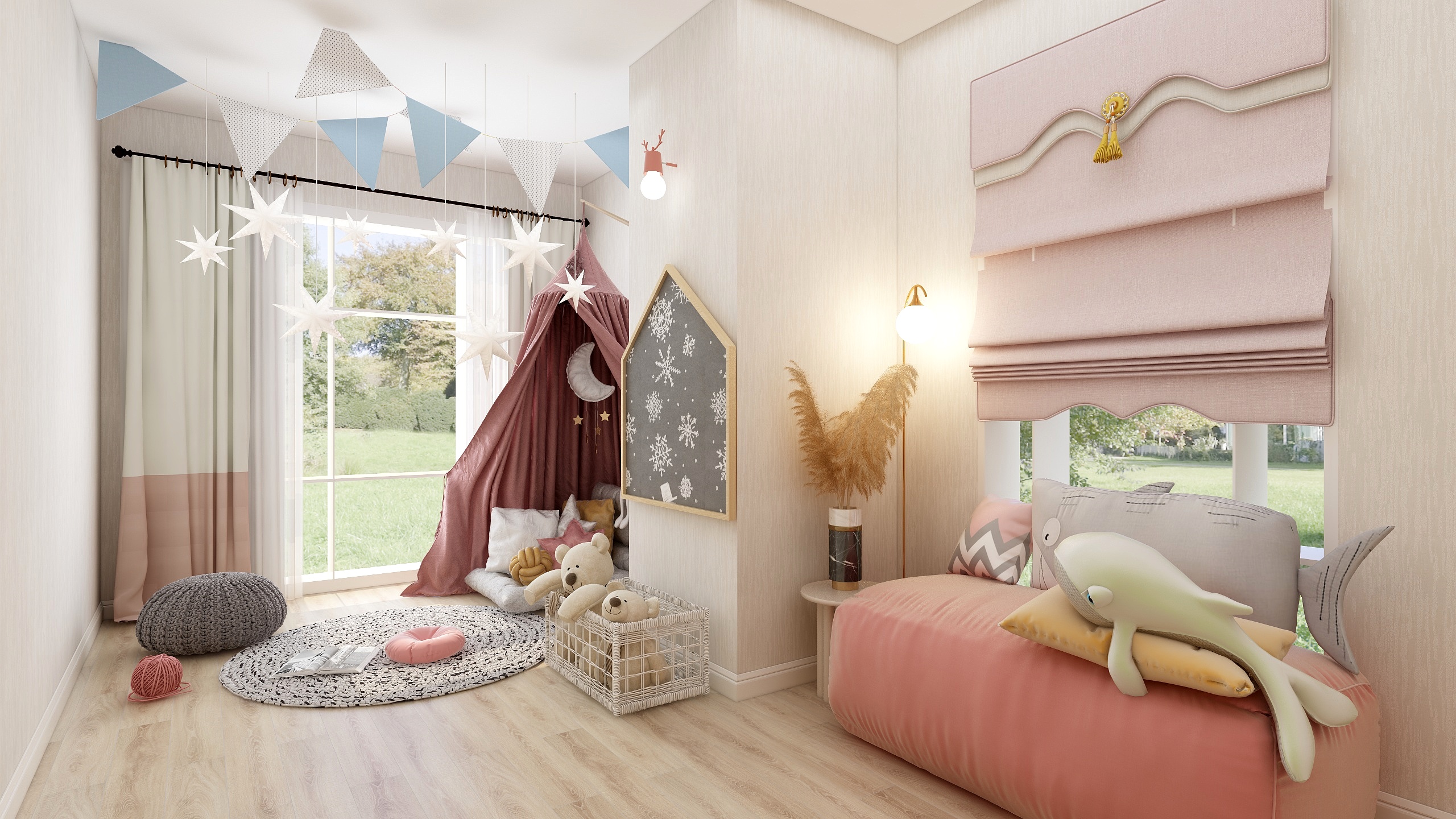 郑珍-儿童房-装修设计方案