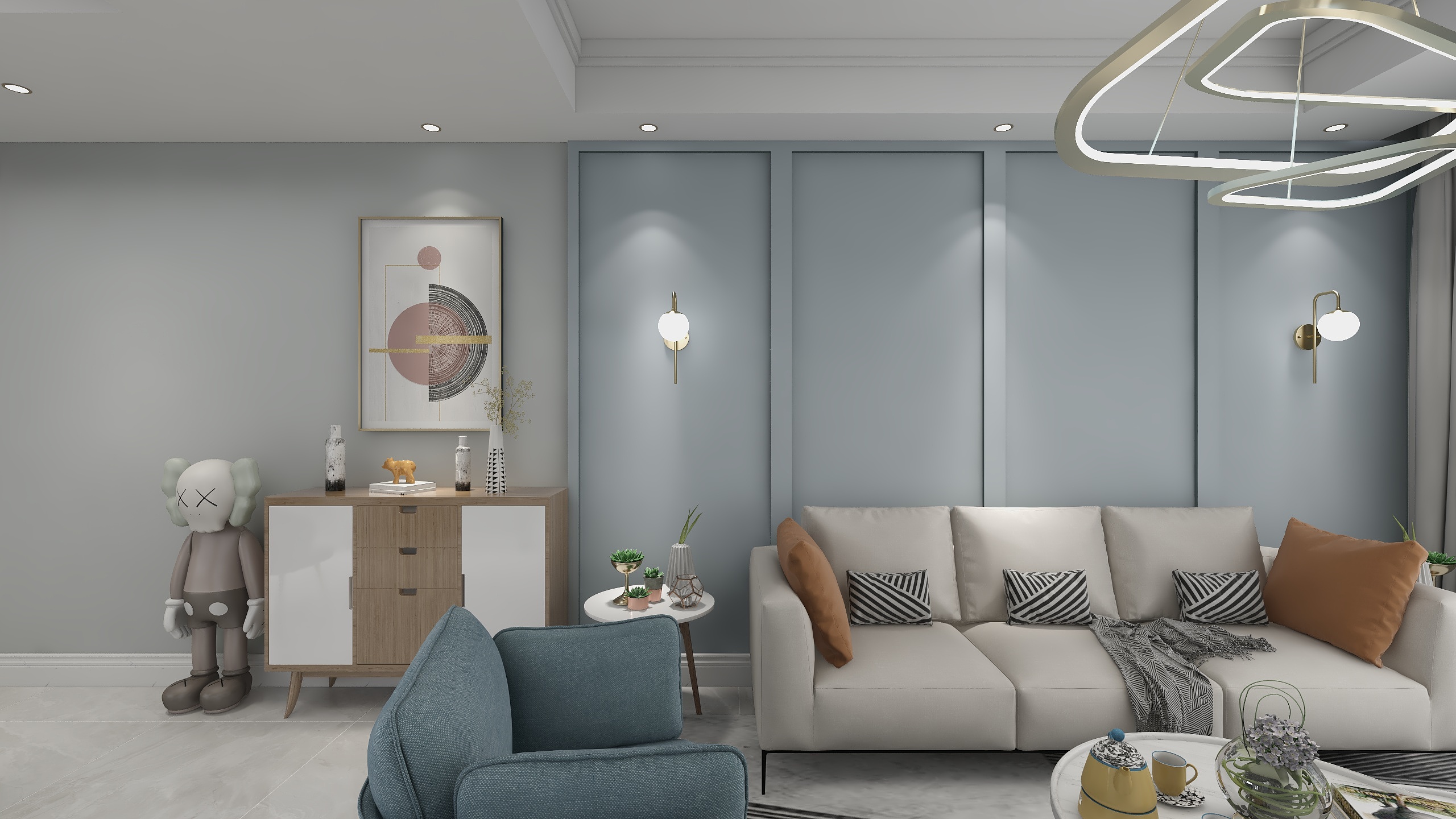 oyM1-绿地朝阳中心1-1-1304现代简约-装修设计方案