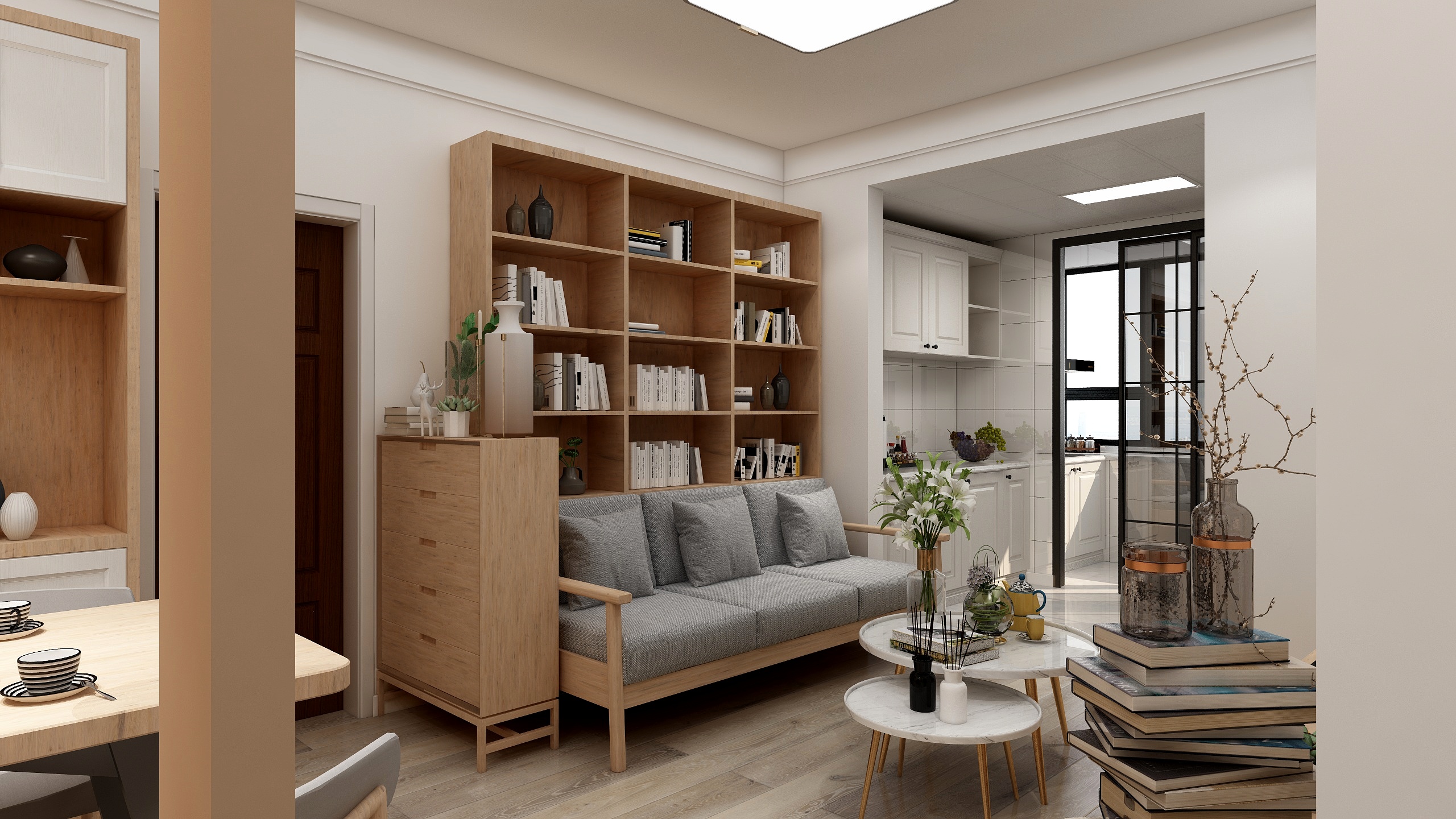 艺术向左生活向右-新兴街11号王先生-装修设计方案