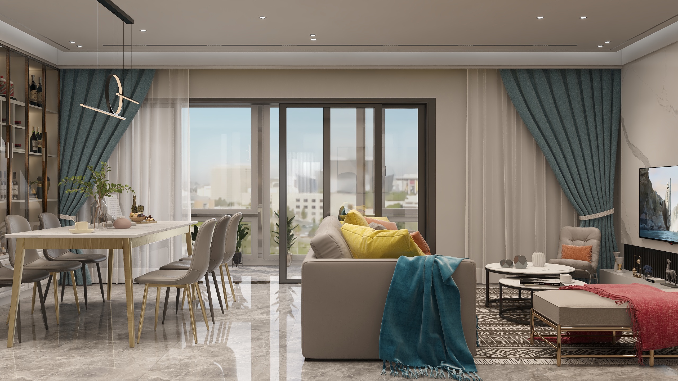 拾也空间设计事务所-新城朗隽大都会-装修设计方案