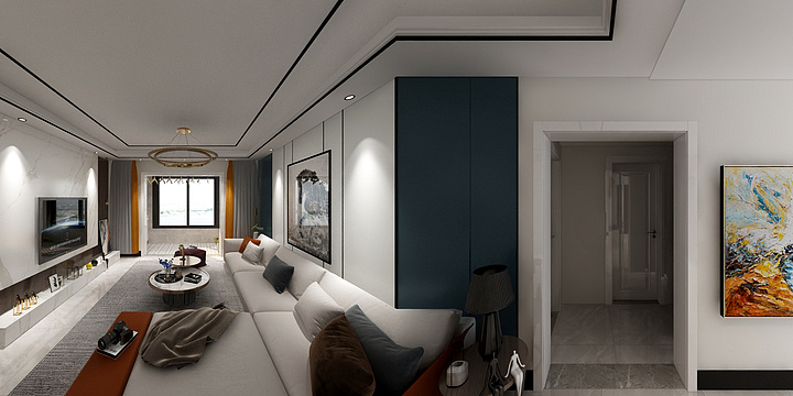 米兰印象全屋定制-郑住・天地云墅-装修设计方案