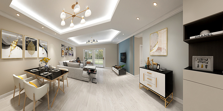 明睿装饰设计工作室周妹-玉垒名居陈阿姨雅居-装修设计方案