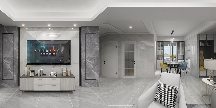 Designer小马-理想城98平方1#2T501-装修设计方案