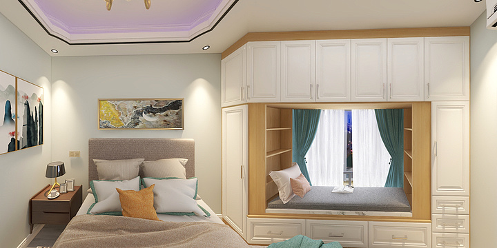 潘昌开-欧式单间定制-装修设计方案
