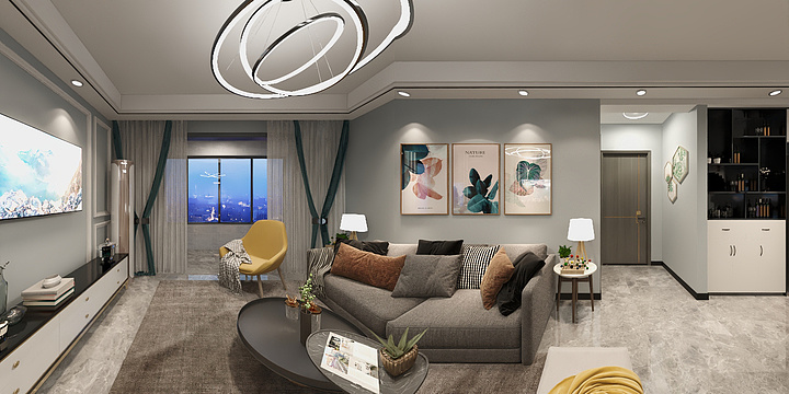 好安家-名邦31栋13A东边户-装修设计方案