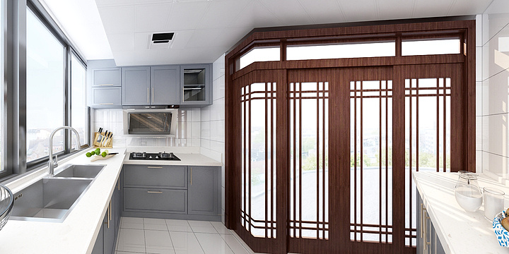 幸福窝全屋原木定制-莲花路2号别墅-装修设计方案