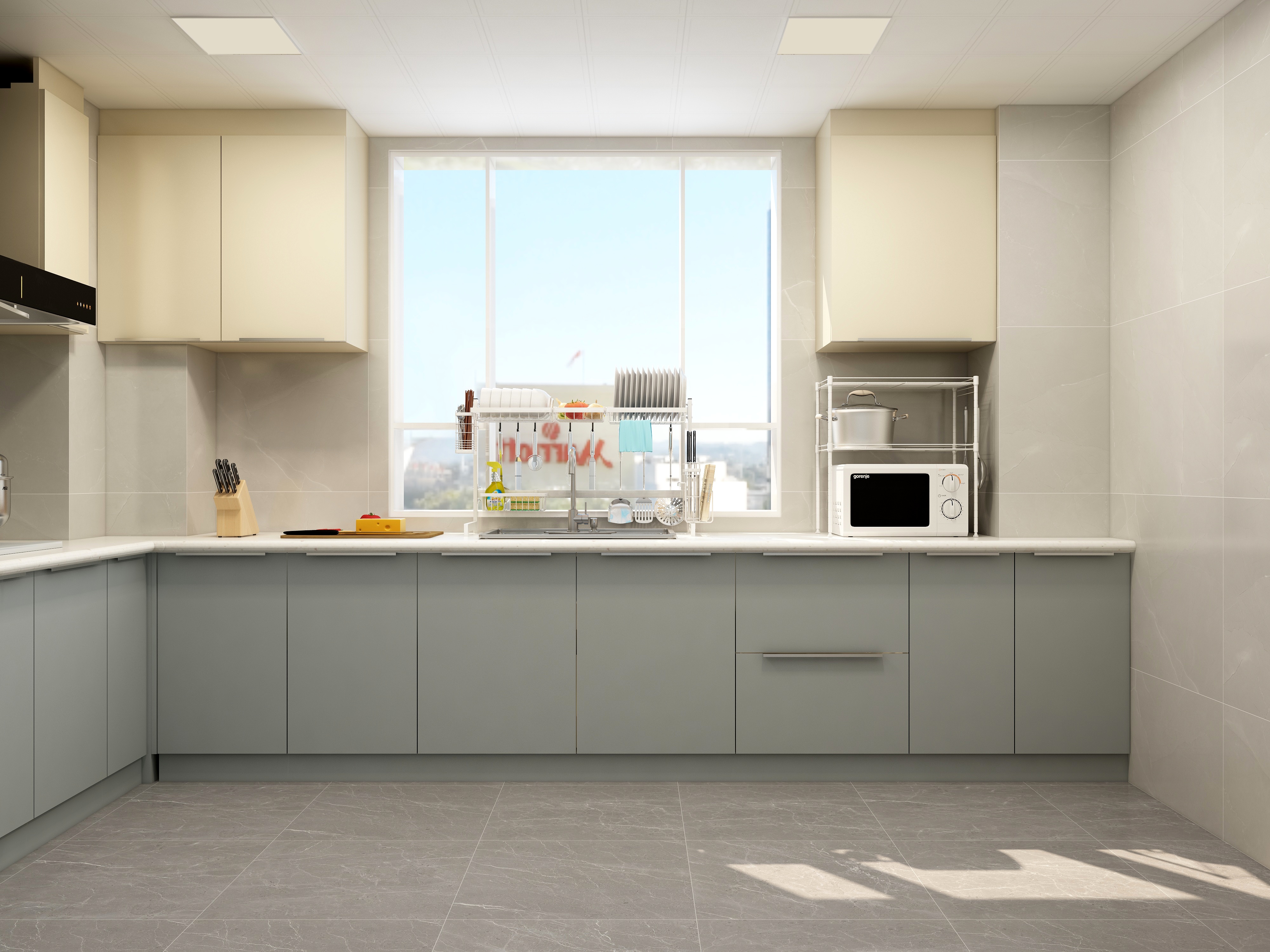 庄育霖-北欧四居装修效果图