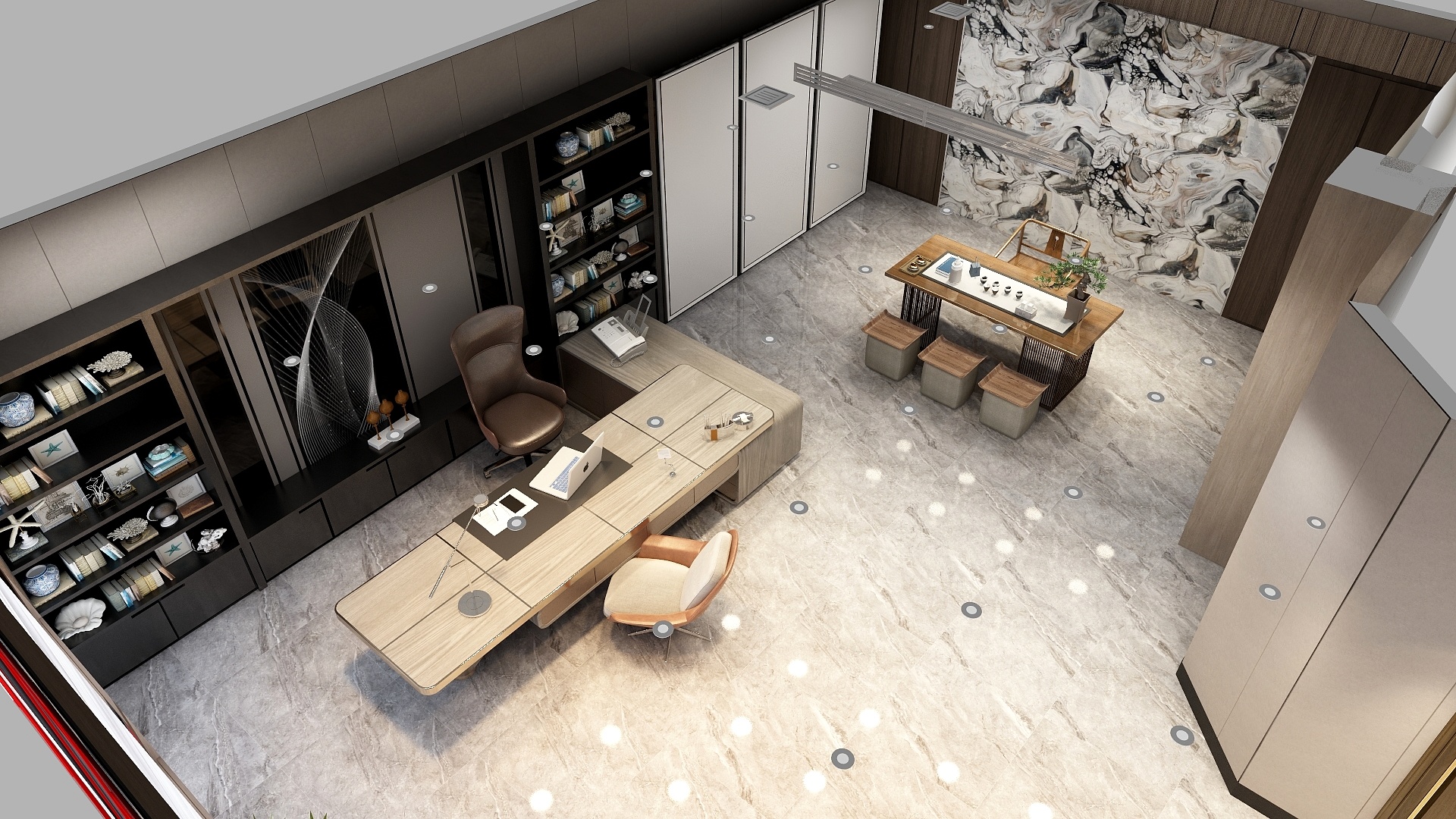 一茜ZDJJ-雨花石方案二-装修设计方案