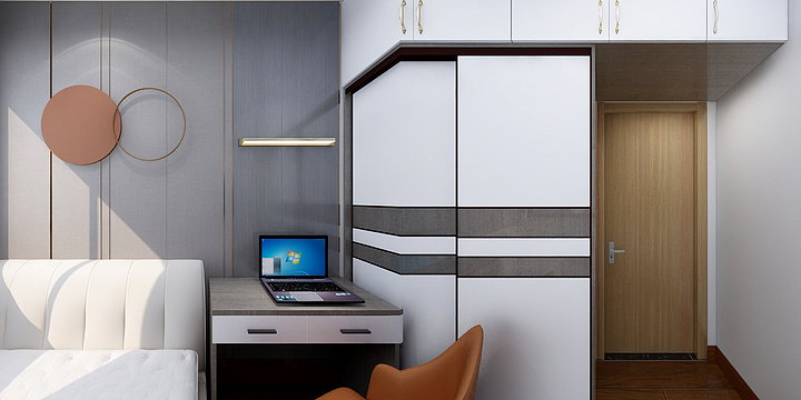 画龙设计-旭辉江山20-01现代轻奢效果图2-副本-装修设计方案