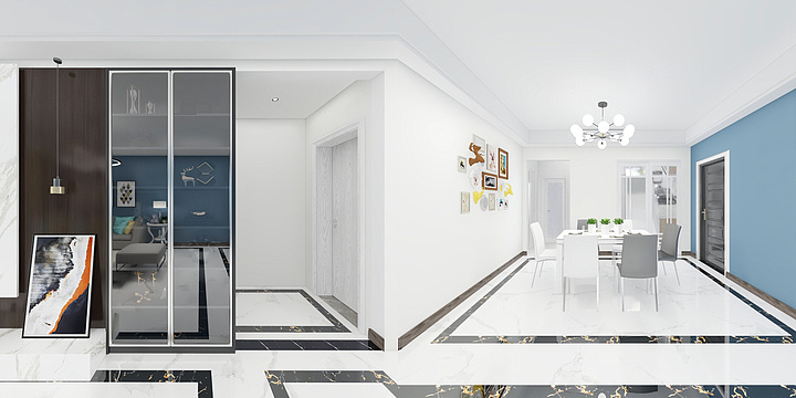 樊庆-天琴湾135平01-装修设计方案