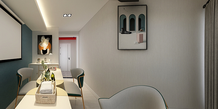 Dyx_-安顺学院奶茶店-装修设计方案