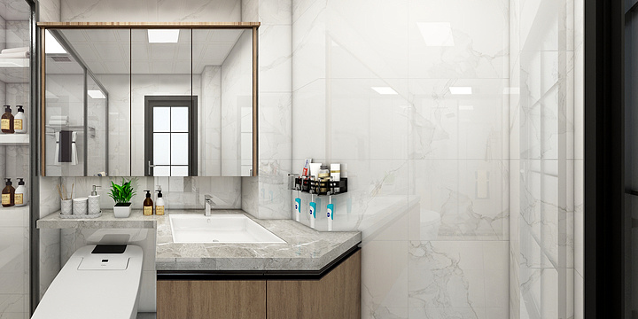 木子美佳-卫生间设计-装修设计方案