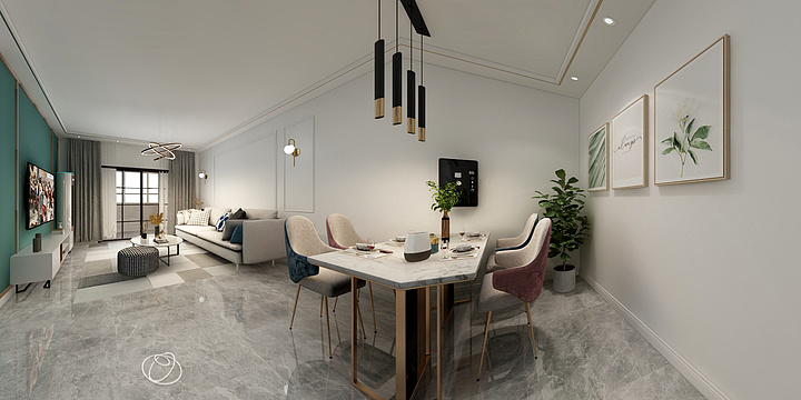 信康装饰-钟吾壹号18-1-603-装修设计方案