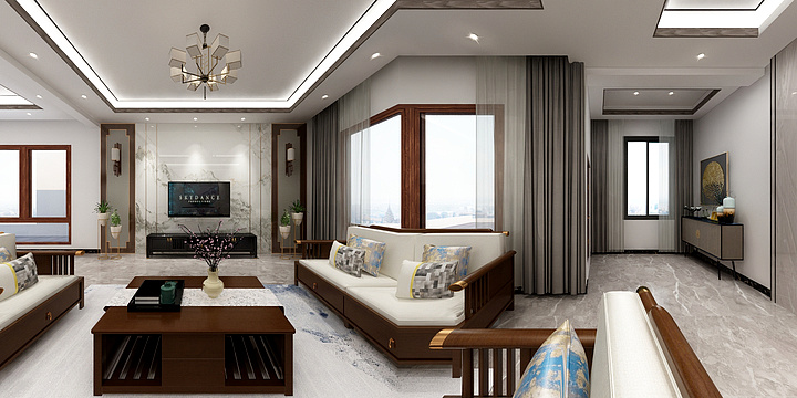 leer3232-坤城黄师1-装修设计方案