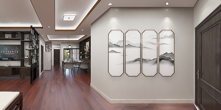 云设计灬-新中-装修设计方案