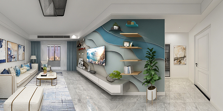 起航lwlL-水畔新居-装修设计方案