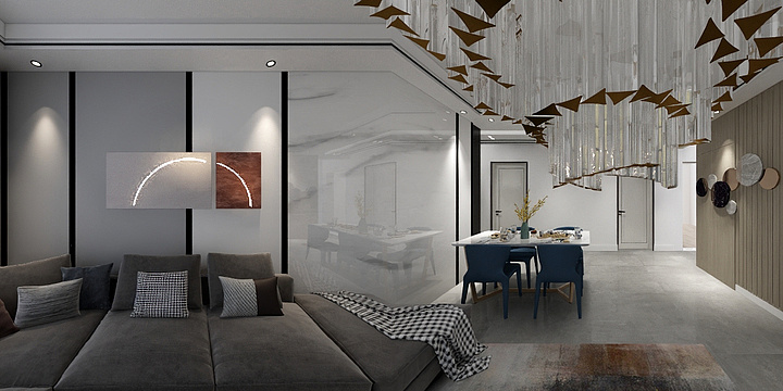 设计元素HUWEI-中浩鸿鹄郡-装修设计方案