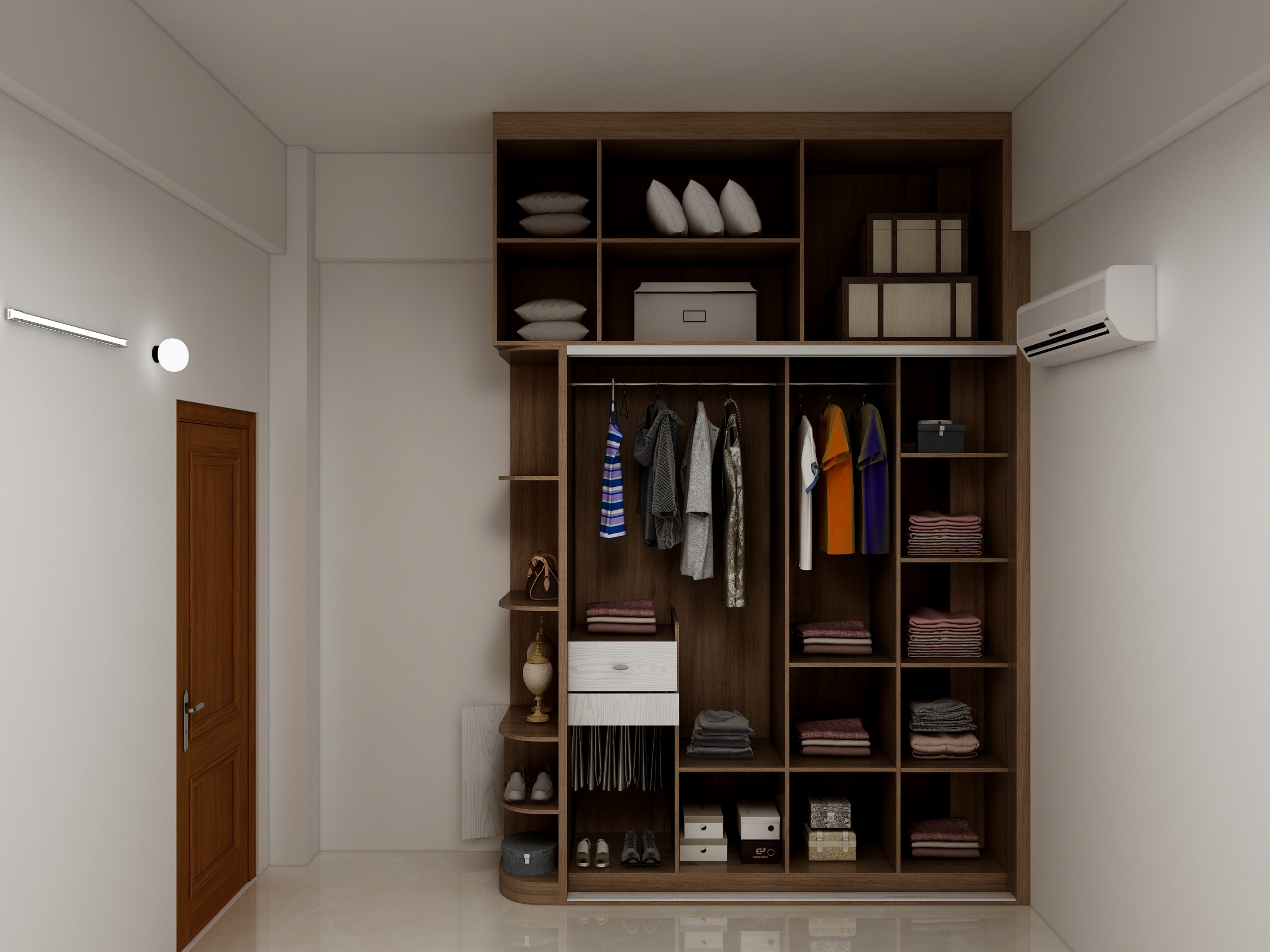 恒雅13727979000-联饶高东衣柜定制方案-装修设计方案