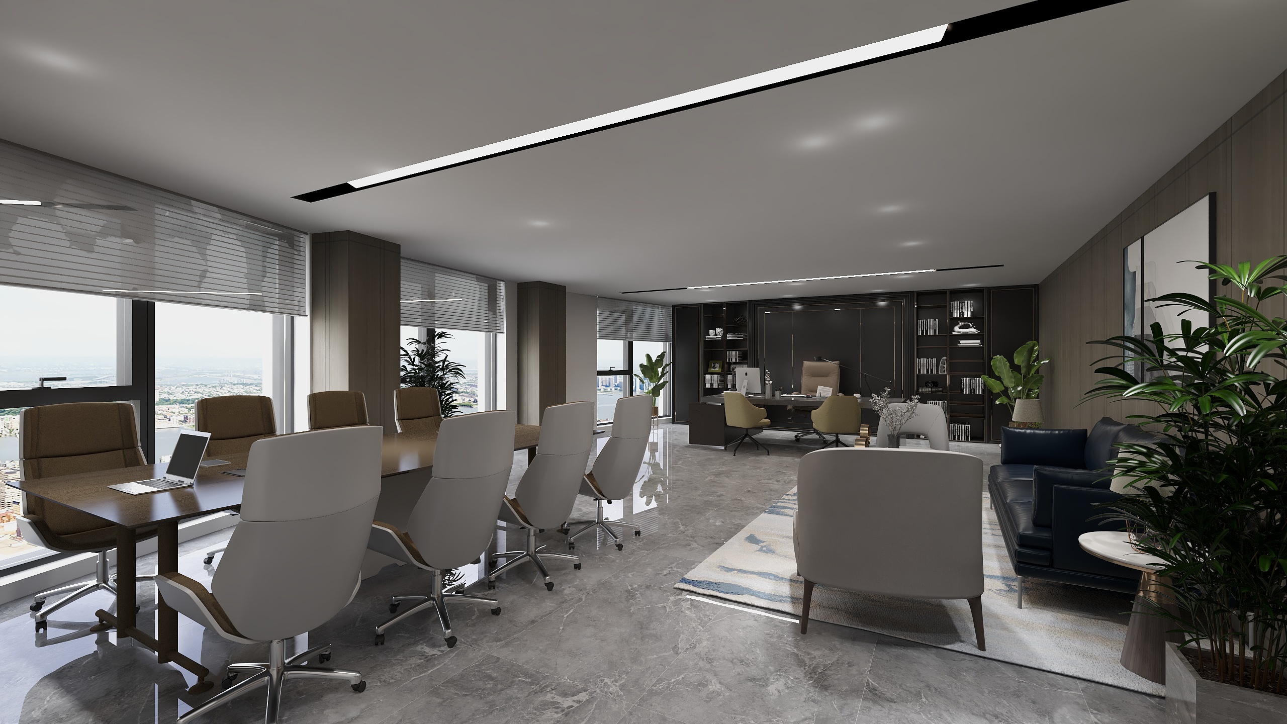 合奕-董事长-装修设计方案