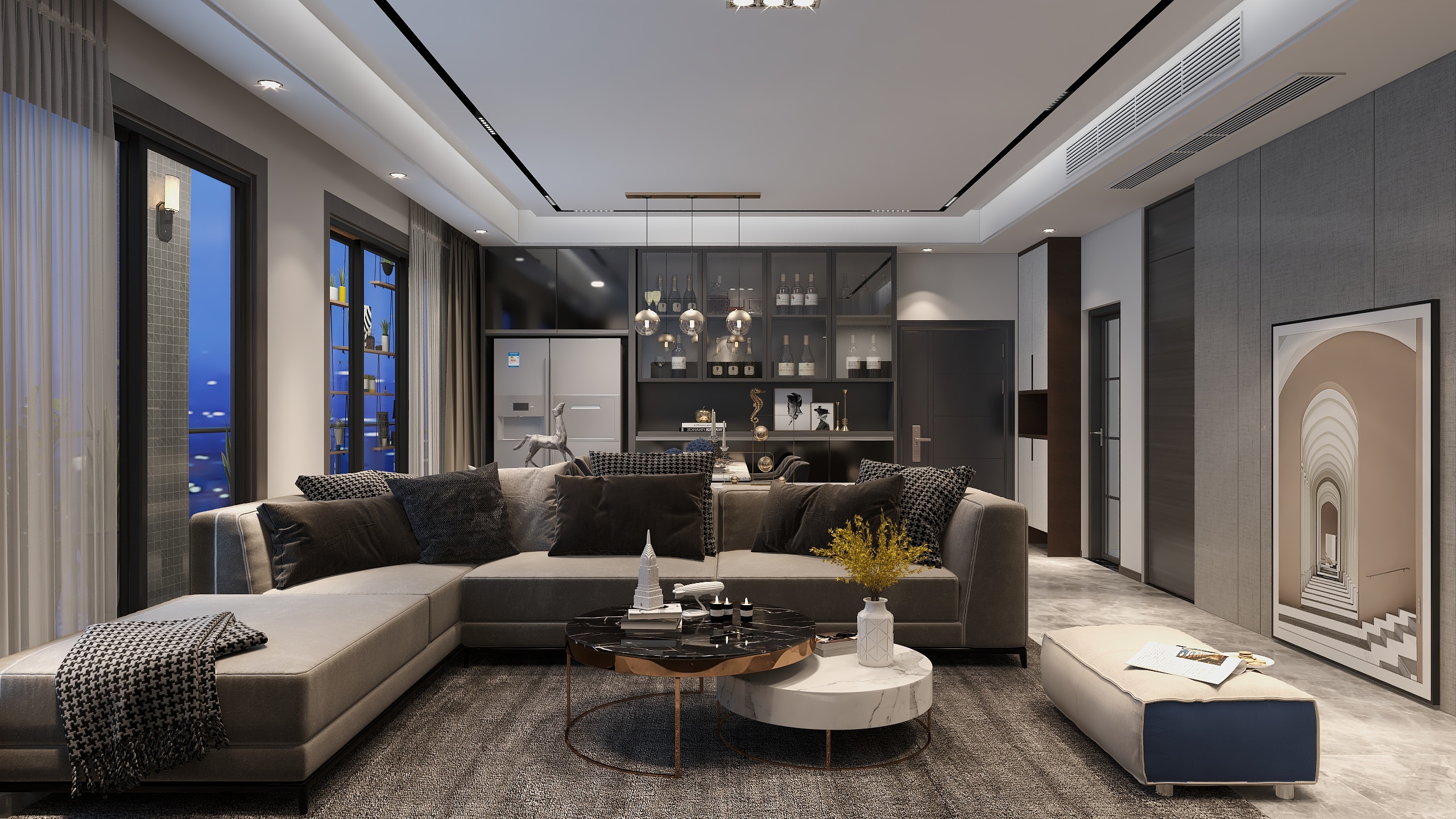 王刚-琥珀庭院-装修设计方案