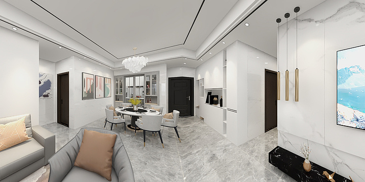 锦宏设计师丘大叔-蔚蓝海岸雅居-装修设计方案