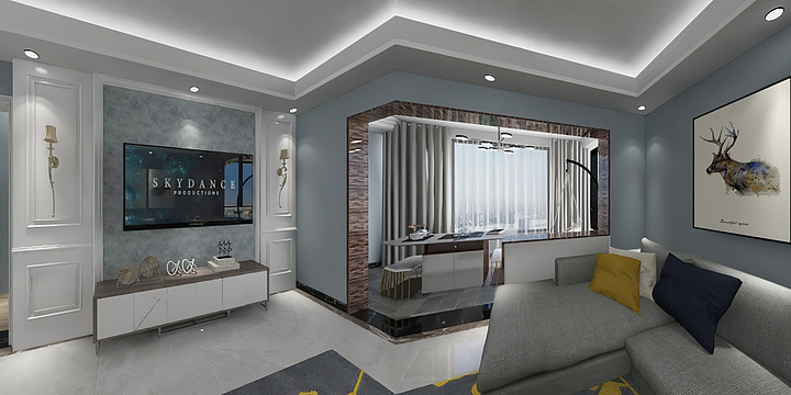 诚馨装饰有限公司尚友地板-北城广场-装修设计方案