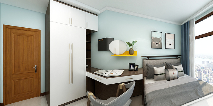 慕辰臻品整家定制-长春远洋-装修设计方案