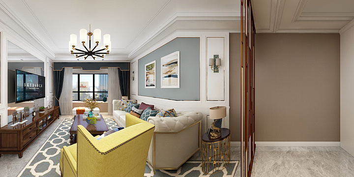 室内设计师阿财-红星天峻125-装修设计方案