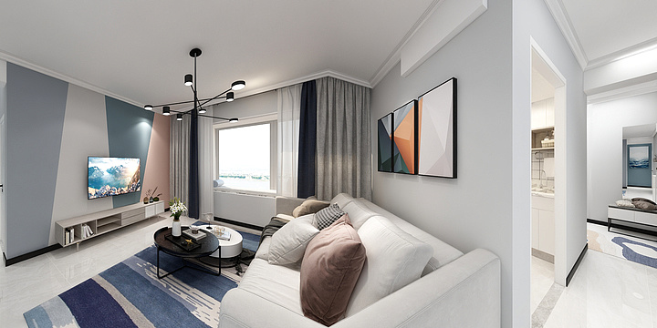 李鸥-高先生现代简约-装修设计方案