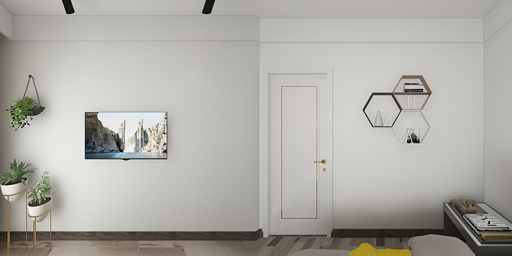 無白-新城110-装修设计方案