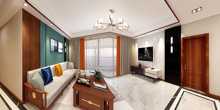 80后的饰界-紫荆山花园-装修设计方案