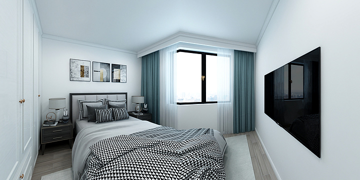 大总管吼-美式-装修设计方案