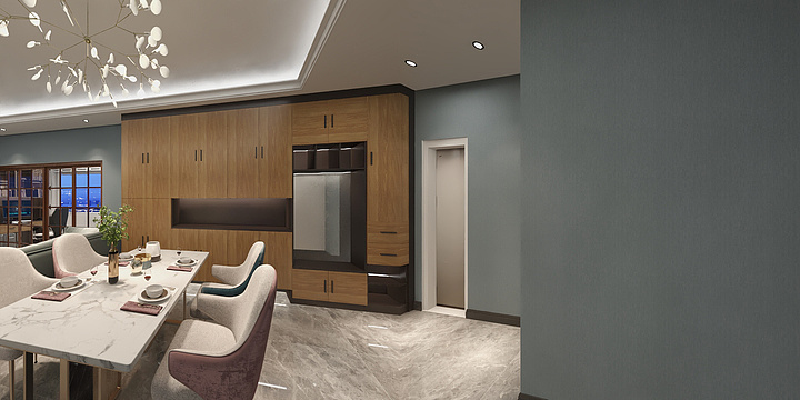 设计师刘摇-恒大御龙天峰-装修设计方案