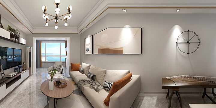 空间DESIGN-天玺33-1502-装修设计方案