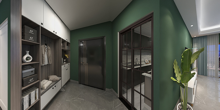 歌丽叶壹简天成装饰-清远保利花园-装修设计方案