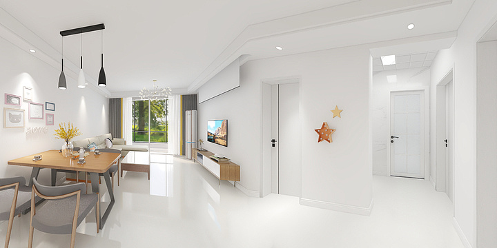 曹俊杰ING-威尼斯19街区北欧风格-装修设计方案