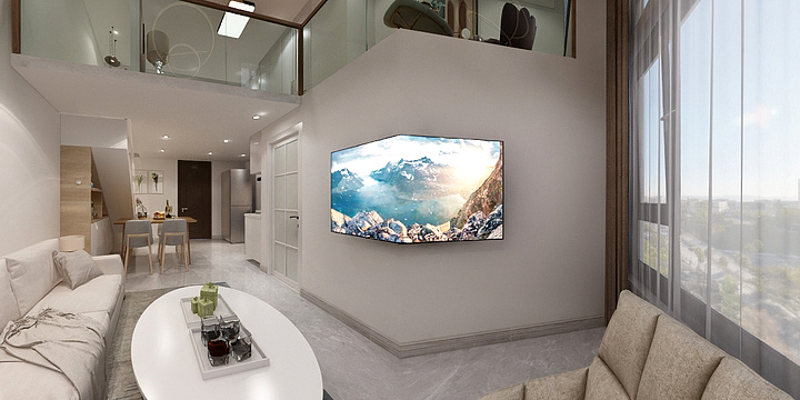 装修全案设计师杨工-龙光玖钻3c-1527彭总-装修设计方案