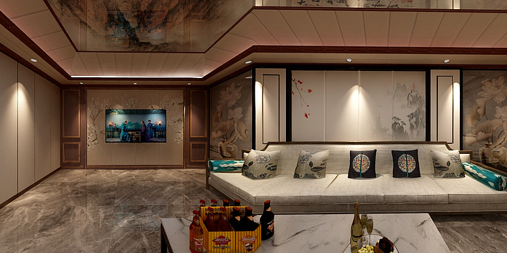 诚信-滴道歌厅350平-装修设计方案