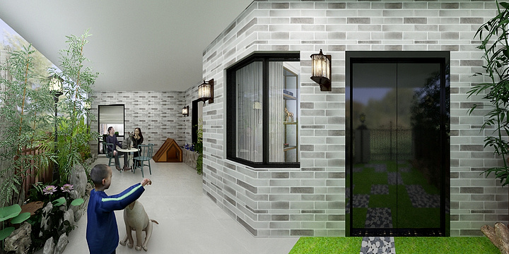 设计土土啊-锦绣花城一楼-装修设计方案