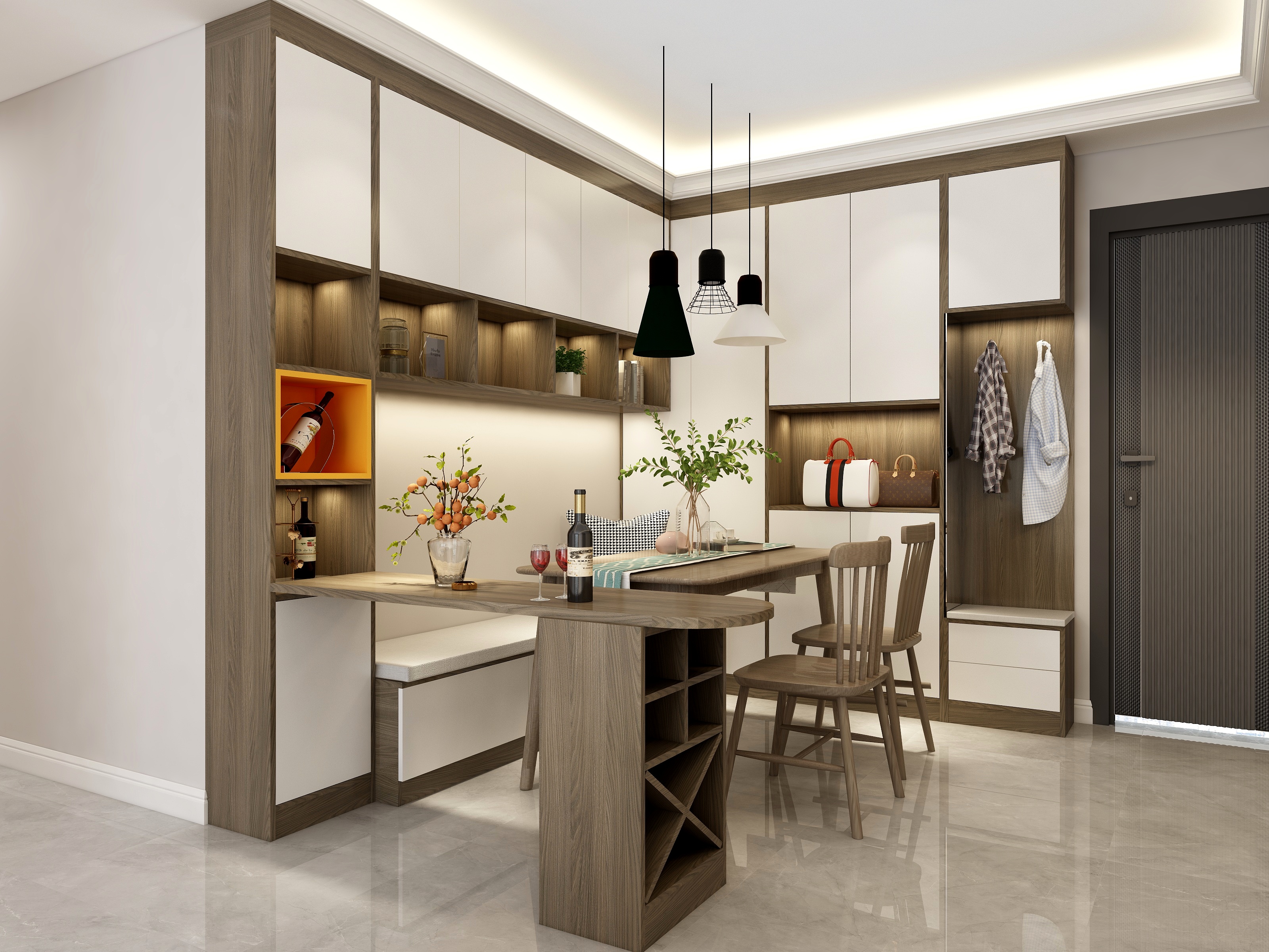 善行设计-现代简约全屋定制-装修设计方案