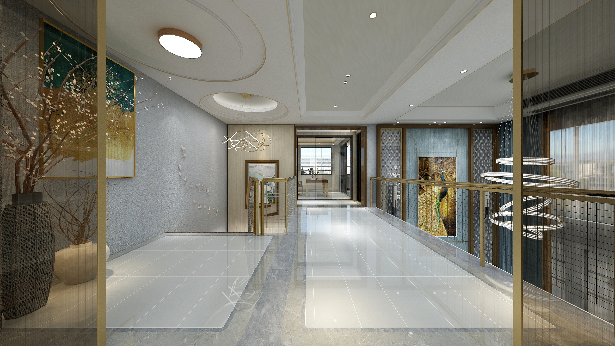 谭伟安-2层别墅户型-装修设计方案