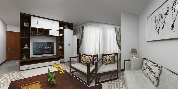 欢乐居02-北京赵总-装修设计方案