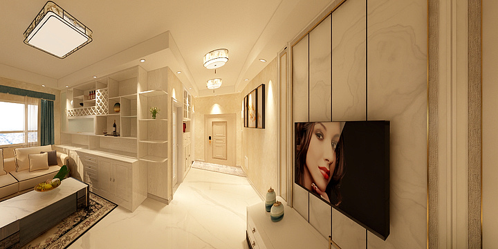 浩瀚-珠海拱北富绅花园刘姐-装修设计方案