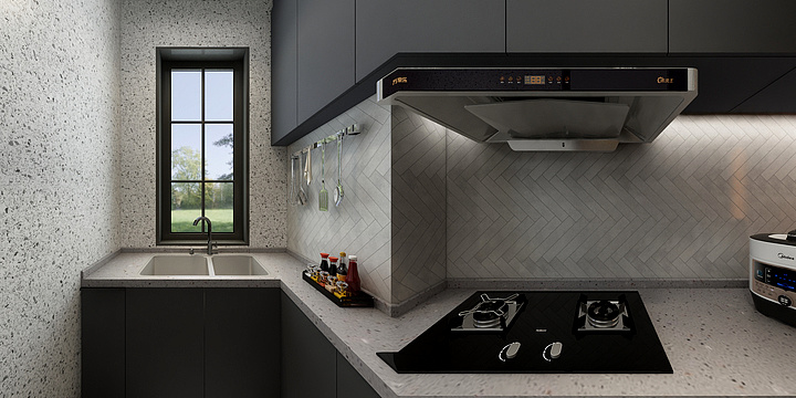 赵伟明-资深设计师-520现代简约别墅设计(黑白灰)-副本-副本-装修设计方案