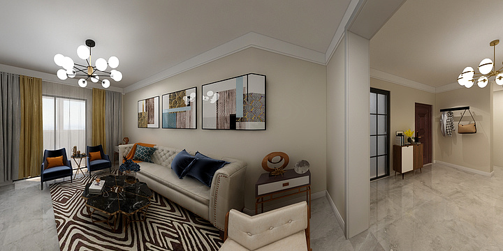 知间.-奥林花园第2版-装修设计方案