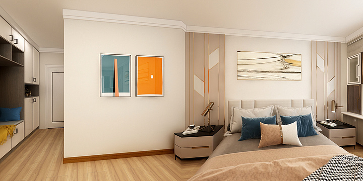 伊鑫海洋-中新国际城-董-装修设计方案