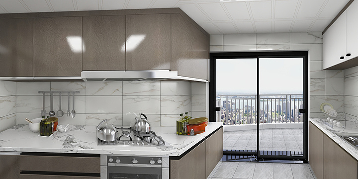 嘻丶嘻ismE-东帝海景家园2单元2A(1)-装修设计方案