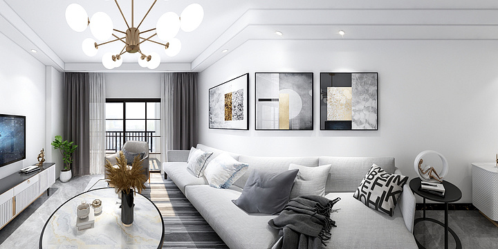 CJY橙子设计-宝峰春天3-2-1003王先生-装修设计方案