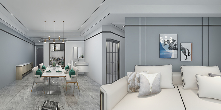 林海雪域-现代简约风天茂城04单元-装修设计方案